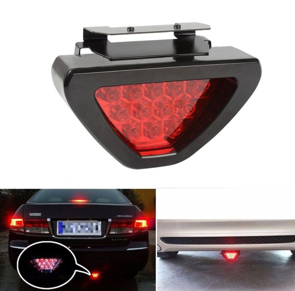 Rosso 12 LED Luce di stop Coda posteriore Stop Illuminazione di sicurezza Universale per moto ATV SUV Car Auto Lampada di avvertimento 12V4119200