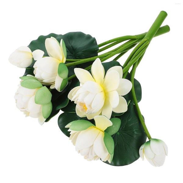 Dekorative Blumen gefälschte Blumenarrangement Simulation Lotus Dekoration künstliche Verzierungen