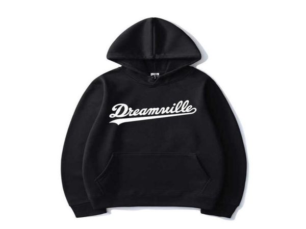 Dreamville Print Hip Hop Hoodies J Cole Mode Streetwear Männer Frauen Casual Kapuzenpullover Hoodie Sport Pullover Unisex Tops X07417900