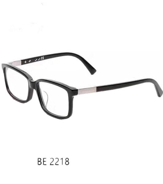 Montatura per occhiali unisex rettangolare di lusso Concise5516145 BE2218 Decorazione in metallo importato dall'Italia per occhiali da vista 7122618