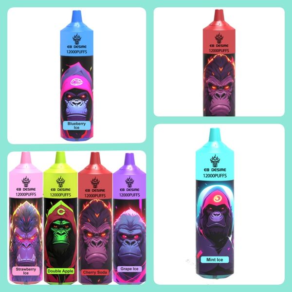 EB wish Bang King puff 9000 bang 6000 puff 7000 7K Puff 12k puff usa e getta Poco 10000 vapori vaporizzati desechable Magazzino UE 23ml Illuminazione a LED Batteria 550mAh vaper