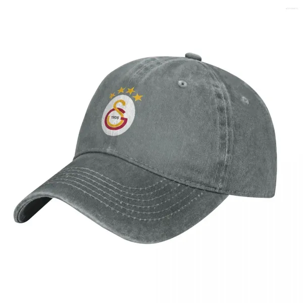 Ballkappen Galatasaray Türkische GS Motorrad Männer Frauen Baseball Fußball Distressed Washed Hat Retro Outdoor Travel Snapback Cap