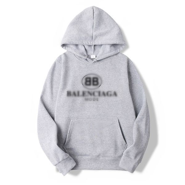 Moda Hoodie Erkekler Tasarımcı Kazak Erkek Kadınlar 3D Kabartmalı Baskı El Sanatları Mektubu Uzun kollu T-Shirt Sıradan Gevşek Basit Sweatshirt