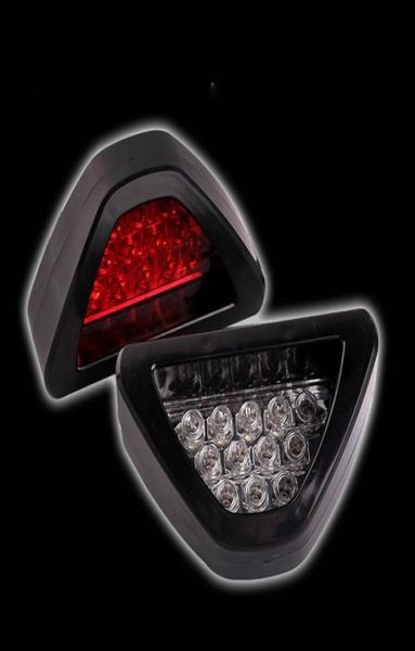 1x universale ad alta potenza F1 stile 12 LED stroboscopico 3a terza lampada di coda luce di arresto del freno posteriore per auto SUV camion ATV UTV RV6582459