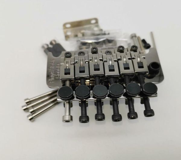 SELTEN Nickel schwarz FR System Tremolo Gitarre Brücke Sicherungsmutter 42mm 43mm 6 Stück Titanlegierung Schwanzschraube2276818