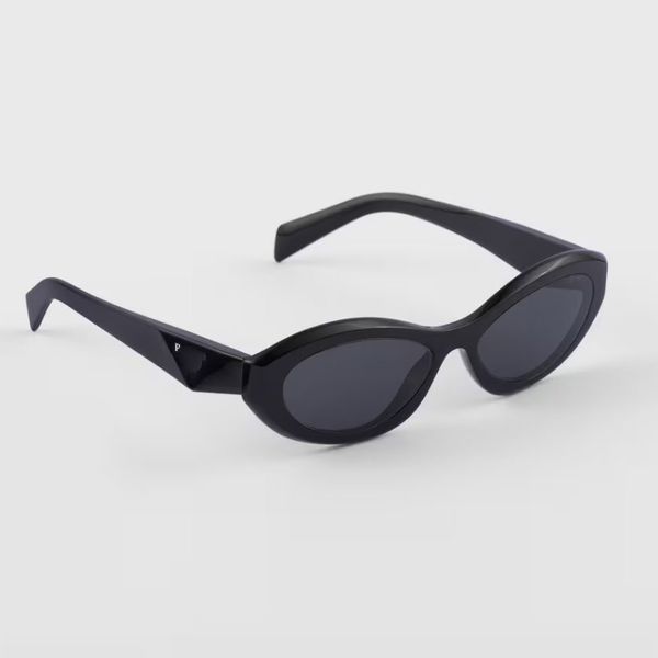 Alta qualidade 1: 1 mulher designer óculos de sol moldura oval óculos clássicos óculos de praia ao ar livre homem luxo misturar cores uv400 óculos anti-radiação spr26z