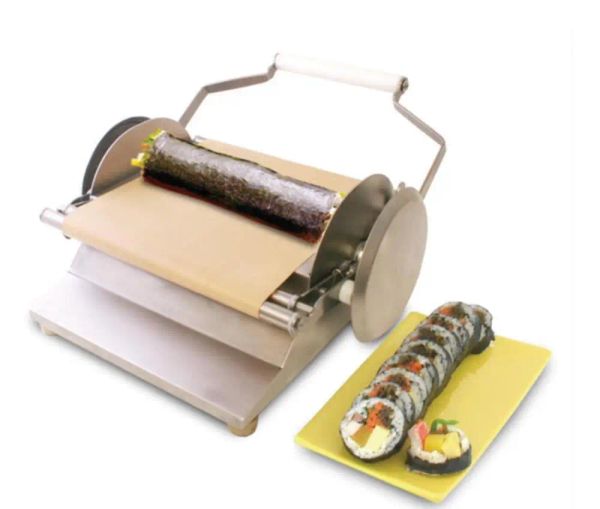 Processadores comercial de aço inoxidável manual fabricante de sushi rolo que faz a máquina sushi riceball molde para sushi