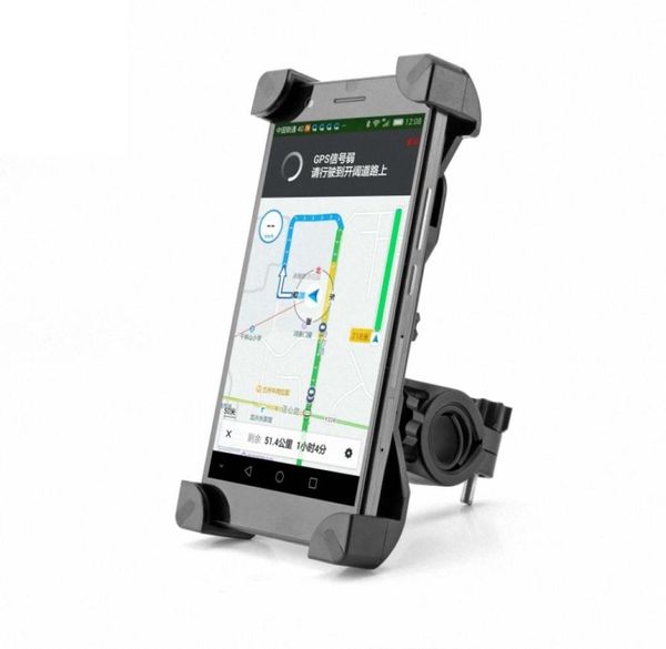 Universal 360 rotação bicicleta titular do telefone guiador clipe suporte de montagem para celular inteligente com pacote varejo2634561