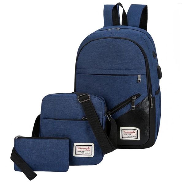 Школьные сумки, рюкзак с дождем, школьный рюкзак для мальчиков и девочек, трехсекционные компьютерные бирки с именем, детские