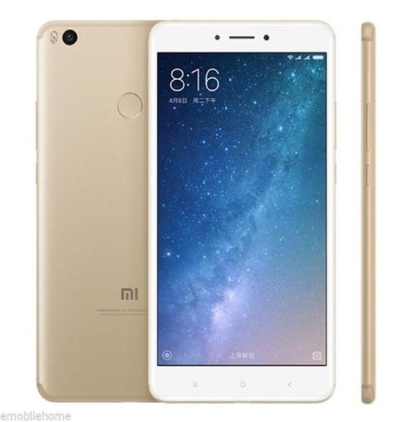 Оригинальный мобильный телефон Xiaomi Mi Max 2, 4 ГБ ОЗУ, 128 ГБ ПЗУ, 4G LTE, восьмиядерный процессор Snapdragon 625, 644 дюйма, 120 МП, идентификатор отпечатка пальца, смарт-ячейка 2897288