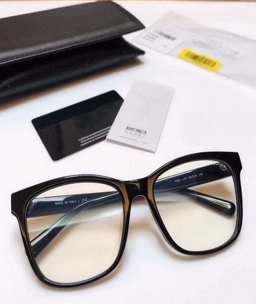 CH3392 Montatura per occhiali miopia stile unisex 5519140 Tavola bicolore importata dall'Italia per occhiali da vista imballaggio completo6469756