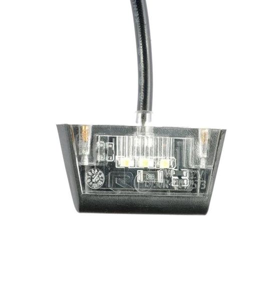 Motorrad-LED-Kennzeichenbeleuchtung, 12 V, hinteres Rücklicht, weißes Farblicht, Universal 7208435