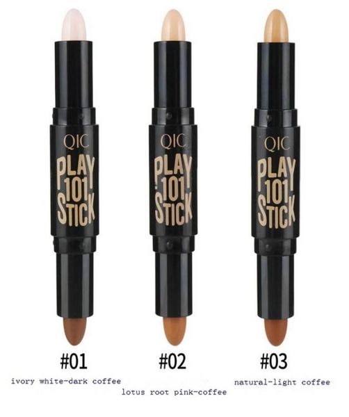 QIC Highlighter Contorno Stick Play 101 Stick Contour Bar Водонепроницаемый осветляющий корректор для макияжа Pen7732305