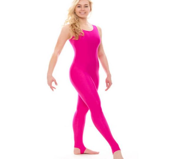 Ärmelloser Tank-Steigbügel-Ganzanzug für Erwachsene, Spandex, Lycra, Ballett, figurbetont, Ganzanzug, Tanz, Yoga, Body, Kostüm, Biketard, Overall, Strampler, 8192282