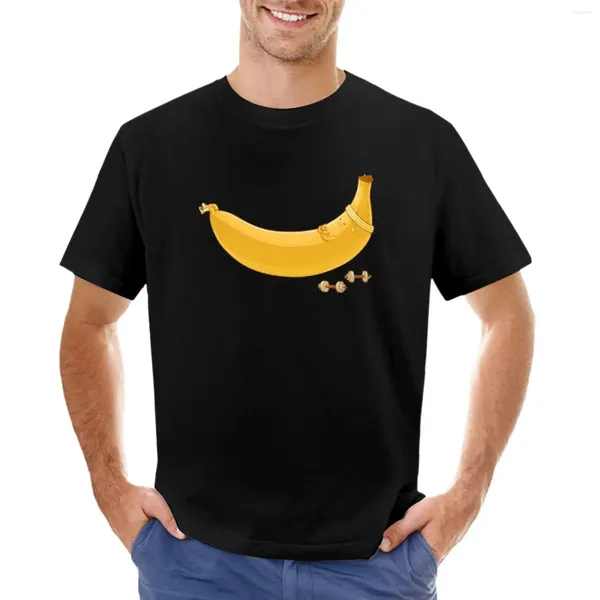 Мужские поло-банан для тренировок-футболка для приседаний, негабаритная корейская мода, мужская одежда для любителей спорта