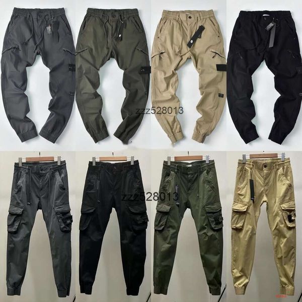 Designer Herren Steinhose Emblem hochwertige Cargohose Harlan Hose Hose Joggingoverall Taktische Stones Island Hose Atmungsaktive Arbeitssporthose lang q87d