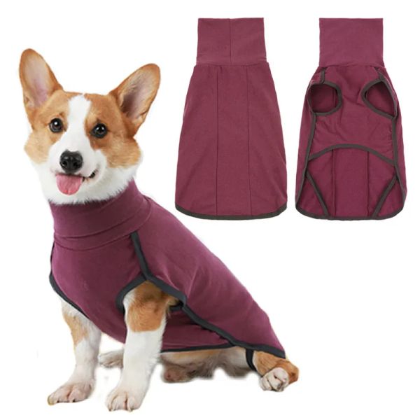 Jacken Herbst-Hundekleidung, super warmer weicher Hundemantel für kleine, mittelgroße und große Hunde, flexibel, winddicht, Winter-Hundekleidung, Hundepullover