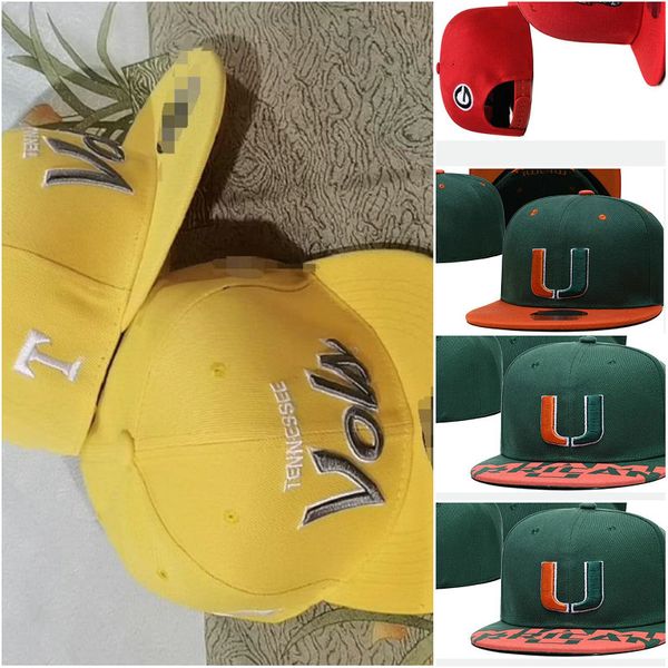 Alabama Crimson Tennessee Volt Beyzbol 2024 Tüm Takım Hayranının ABD Koleji Ayarlanabilir Şapka Tarla Karışımı Sipariş Boyutu Kapalı Düz ​​Fatura Balosu Snapback Caps Bone Chapeau A1