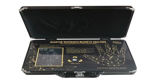 Analizzatore corporeo 2023 Versione 54 Rapporti Analizzatore di salute a risonanza magnetica quantistica Tecnologia FIR a colori neri senza sensore manuale fulbod2334897