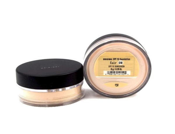 Fondotinta minerale Trucco Cipria sciolta per donna SPF 15 Blocco solare opaco 6g 8g 9g Fiera abbastanza leggera Beige medio Professionnel8494315