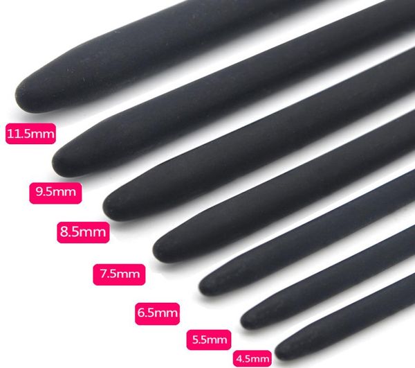 Männlich 350mm 7pcs Flexible Silikon Prostata Massage Penis Plug Harnröhren Sound Sexspielzeug für Mann Harnröhre Stimulation Harnröhren Dilatator6282950