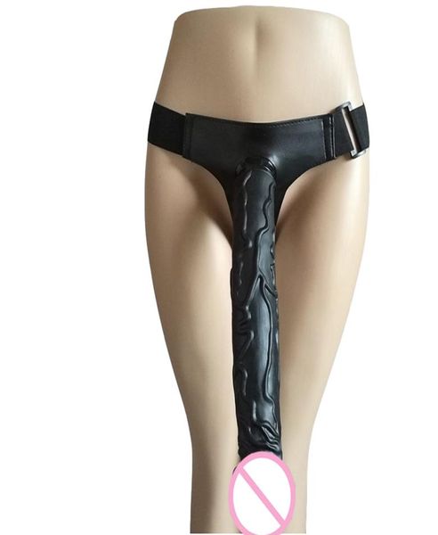 AMABOOM 355 cm Strap-on-Riesendildos, weicher Penis, langer Strapon, realistische Dildos, Saugnapf, großer Schwanz, Sexspielzeug für Frauen, Lesben, CX2004419022