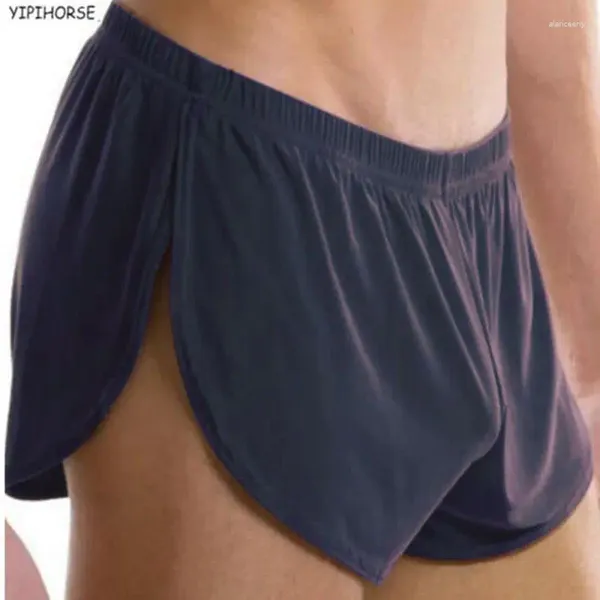 Underpants di grandi dimensioni maschile biancheria intima comoda sexy uomo boxer pantaloncini u borshi convex seta corpo xxl vendite di fabbrica