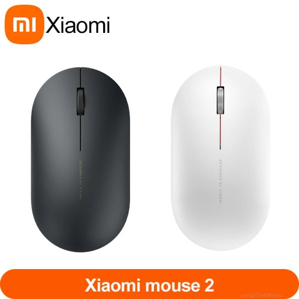 Ratos Clássico Xiaomi Mi Wireless Mouse Gaming Mouse 1000dpi 2.4GHz Link Optical Mouse Mini Portátil 0314 #