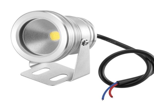 10W RGB bianco caldo bianco Proiettore Subacqueo LED Luci di inondazione Piscina Esterna Impermeabile Rotondo DC 12V Lente convessa led ligh9628744