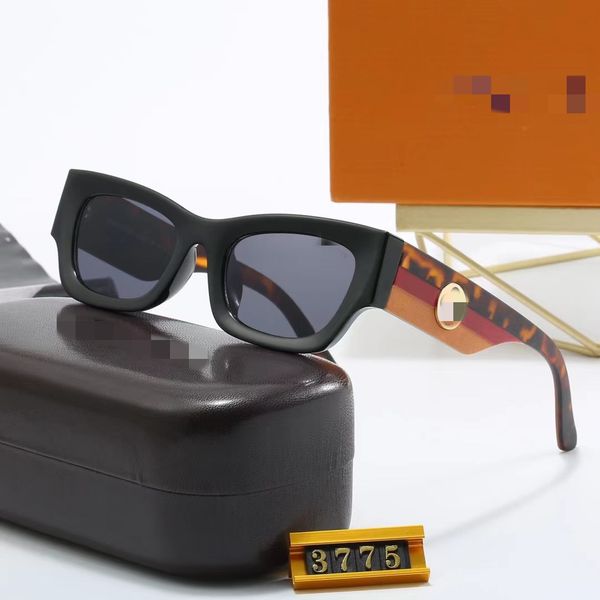 2023 Luxus Designer Louiseities Viutonities Sonnenbrille Trendige Markensonnenbrille Stil Männer Für Frauen Strandschattierung UV-Schutzbrille 3775 3548-2140 Siebzigster