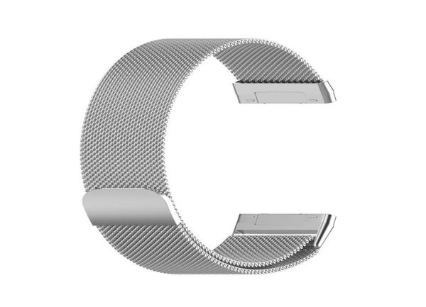 Fitbit şarjı için manyetik örgü metal kayış izleme bandı 2 3 4 Versa lite Alta HR bilekliği paslanmaz çelik 20mm 22mm Bracele5788582 izle