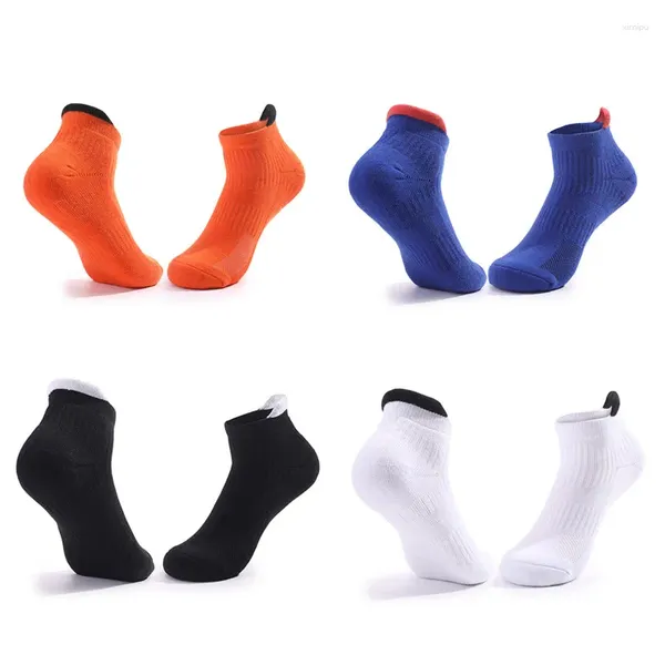 Herrensocken Einfarbig Sport Knöchel Herren Outdoor Basketball Fahrrad Laufen Atmungsaktiv Fitness Flacher Mund No Show Reisen