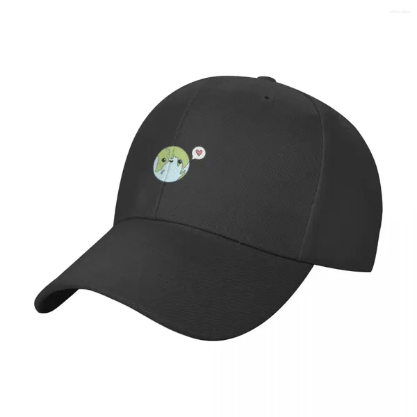 Top Caps Happy World Logo Beyzbol Kapağı UV Koruma Güneş şapkası Termal Vizör | -F- | Kadın Erkekler