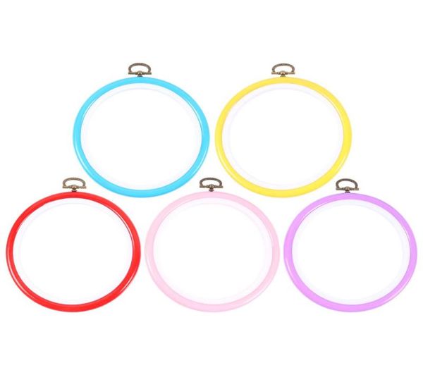 5pcs DIY Craft Hoop Dikiş Manuel Nakış Çemberleri Çapraz Dikiş Çemberler Kavramları Araçlar 5354856