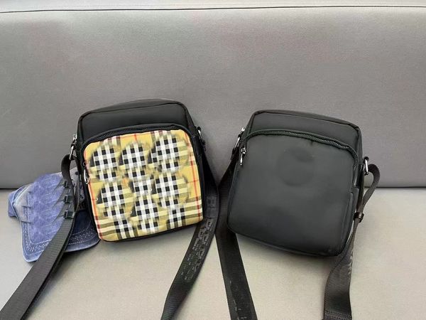 2024 Yeni tuval omuz çantası Crossbody çanta postacı çanta klasik tasarımcı çanta çanta erkek ve kadın evrensel cüzdan cep telefonu çantası orijinal malzeme
