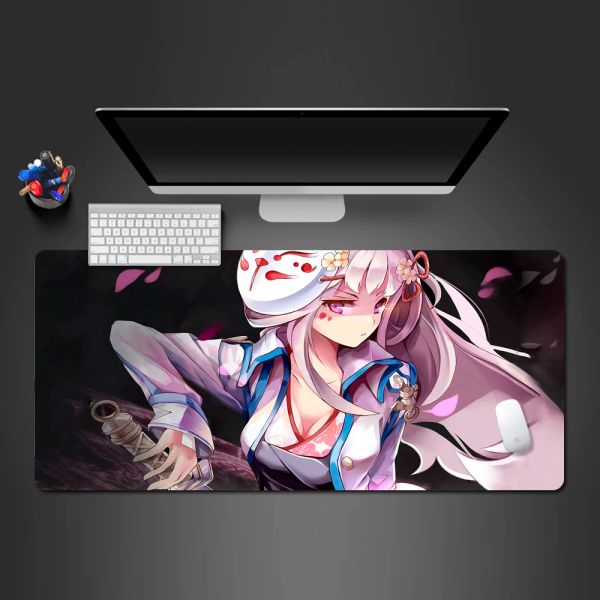 Pads Sexy Schönes Mädchen Mauspad Bestes Geschenk Anime Mauspad Tastatur Mode Computer Mauspad Hochwertiges Laptop-Spielpad