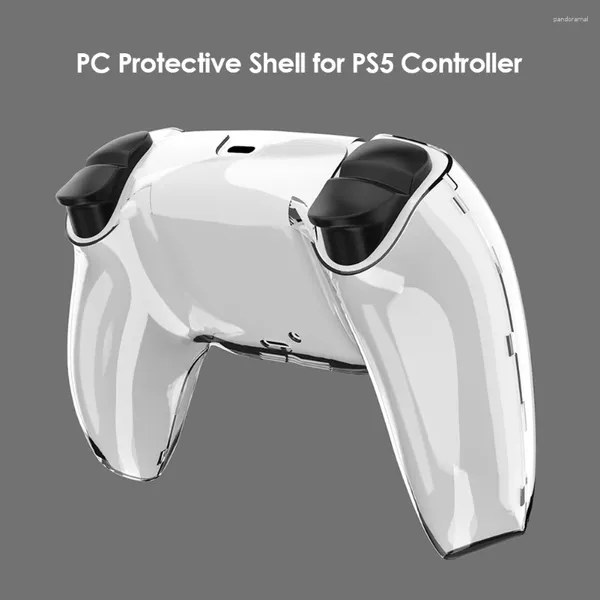 Spielcontroller für PS5 DualSense Clear PC Cover Ultra Slim Protector Fall Controller