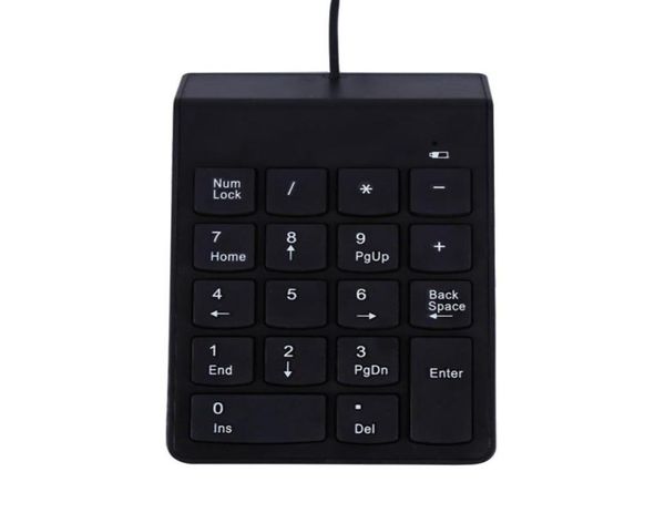 Zahlen-USB-Draht-Mini-Tastatur für Laptop, Desktop, PC, Pro-Computer, Numpad-Tastatur, 18-Tasten-Tastatur, Universal5120533