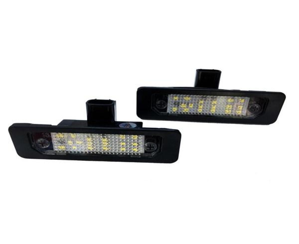 2 Stücke Auto LED Kennzeichenbeleuchtung Lampe für Ford Mustang Fusion Flex Taurus für Lincoln MKS MKZ MKT MKX3731054