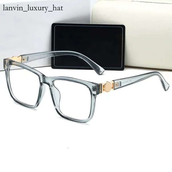 Versage óculos de sol designer de luxo marca óculos de leitura para mulheres e homens transparente clássico claro óculos ópticos caixa branca Versage 216