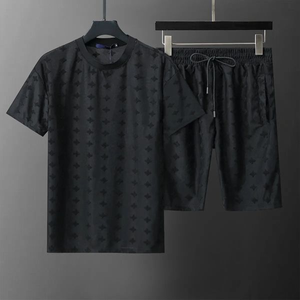 Männer Designer Tracksuits Modedesign T-Shirt Hosen 2 Stück Sets Sommer Herren-Trailsuit Casual Shorts Sets Modetrend Kurzarm Sportswear Anzüge 3xl