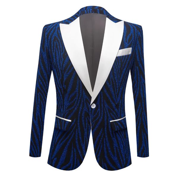 Clássico masculino luxuoso terno de casamento jaqueta vermelho verde cinza azul moda cantor anfitrião palco desempenho blazers vestido casacos 240223