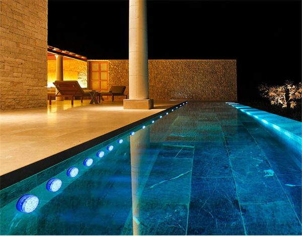 Luci subacquee Luce sommergibile con piscina notturna subacquea a LED per vaso esterno per acquario9407079