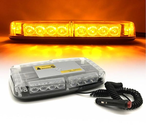 Luz de farol de aviso de emergência piscante de LED para teto de caminhão de bombeiros de carro de polícia em padrão de flash estroboscópico com DC12V4712100