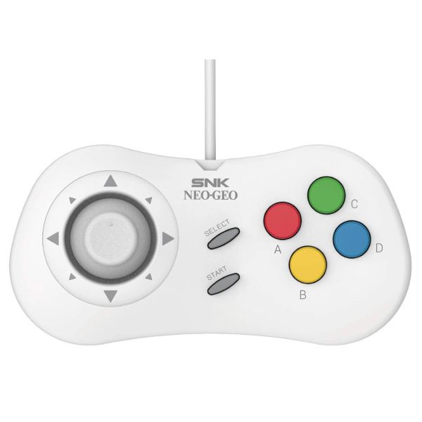 Jogadores originais neogeo mini gamepad controler jogo branco ver retro arcade mini video video sogra controlador de jogo handheld