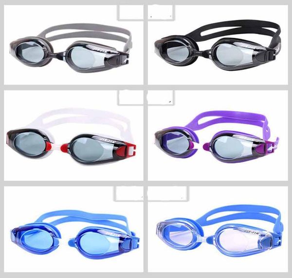 2021 Occhialini da nuoto Uomo Donna Occhiali Occhiali da nuoto portatili unisex per adulti Cornice Piscina Sport Occhiali da vista Occhiali da vista Vetro impermeabile3902929