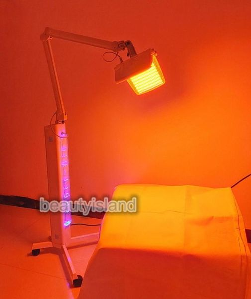 Профессиональный 7-световый светодиодный аппарат для лица PDT Светодиодный светильник для терапии кожи, косметический аппарат для омоложения кожи лица1068949