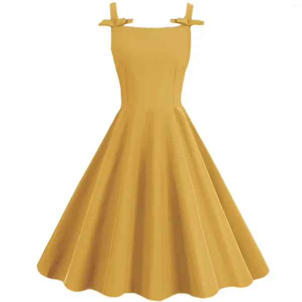 Повседневные платья, летнее женское платье в стиле ретро 1950-х, 60-х годов, женский принт в стиле пин-ап, сексуальная вечеринка в стиле рокабилли, винтажная туника, Vestidos Mujer
