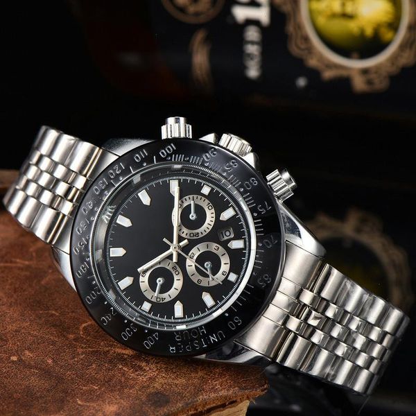 Роскошные мужские часы в модном стиле, автоматические часы из нержавеющей стали со скользящей застежкой, спортивные наручные часы для мужчин, распродажа Classic Orologio di Lusso