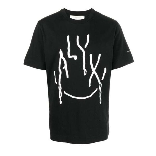 ALYX 1017 9Sm Circular Letter Logo Funktionelles, lockeres Kurzarm-T-Shirt Street Trendy Hip Hop Unisex Kurzarm